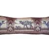 Гобеленовый чехол для декоративной подушки "Слоны" 90*35  
