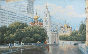 Панно Москва Златоглавая (120*73)  
