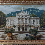 Картина гобеленовая с продолжением "Версаль" (195*140)  