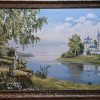 "Святое место"- Гобелен ( в багетной раме)  