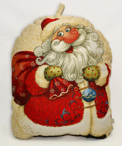 Подушка Игрушка "Дед Мороз " 40*50  