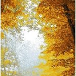 Гобеленовое панно "Осенний лес"  