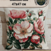 Декоративный гобеленовый чехол "Шиповник 1" 50*50  