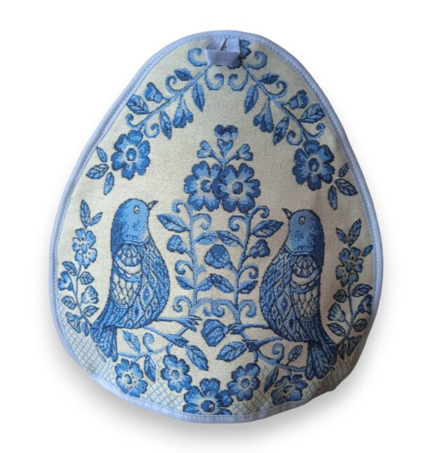Грелка для чайника "Гжель птичка" 30*30  